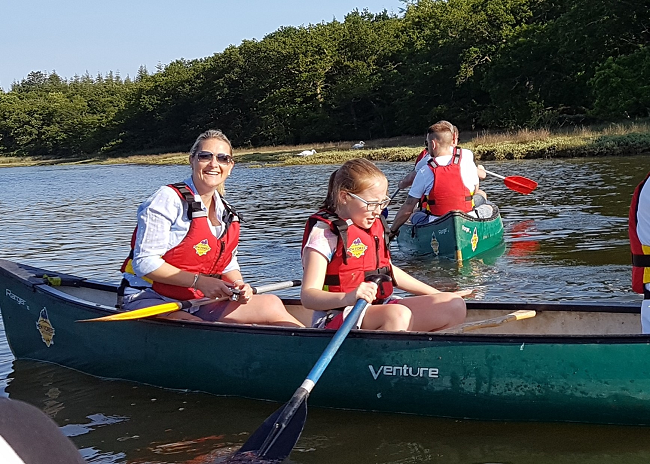 20170616 181502 2 Resized - KFA Connect's Paddle to the Pub 'Canoeing Capers'!