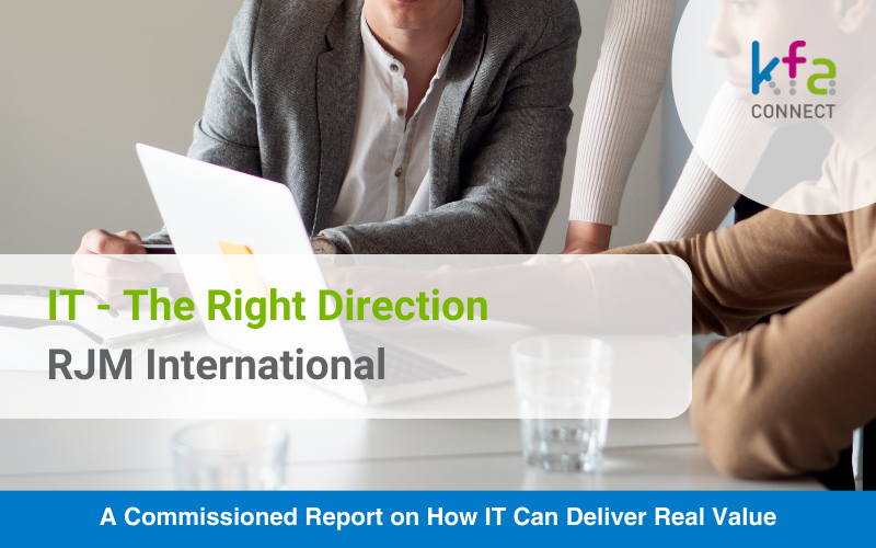 IT The Right Direction RJM International - 'IT - The Right Direction'. Our latest interview with John Goldring at RJM International