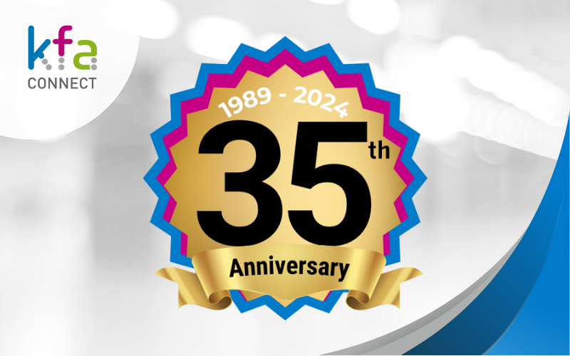 kfa connect 35 year anniversary 1 - 35th Anniversary Marks Decades of Innovative Software Development & Integration Services